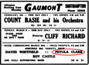 Newspaper advert