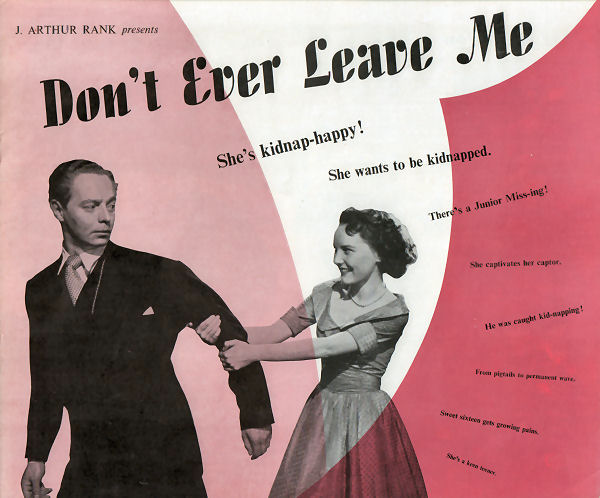 From the Fan Archive Collection: Don't Ever Leave Me press book