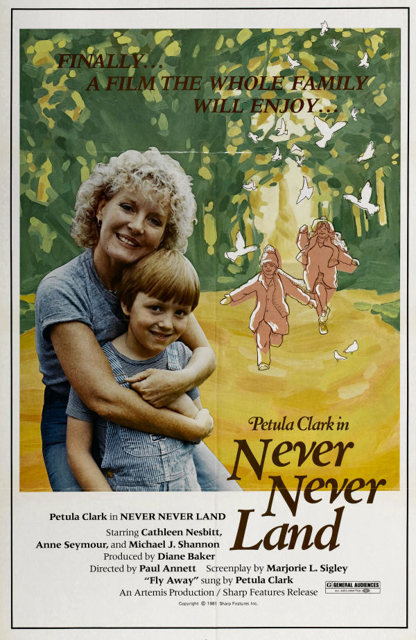 From the Fan Archive Collection: Never Never Land US poster