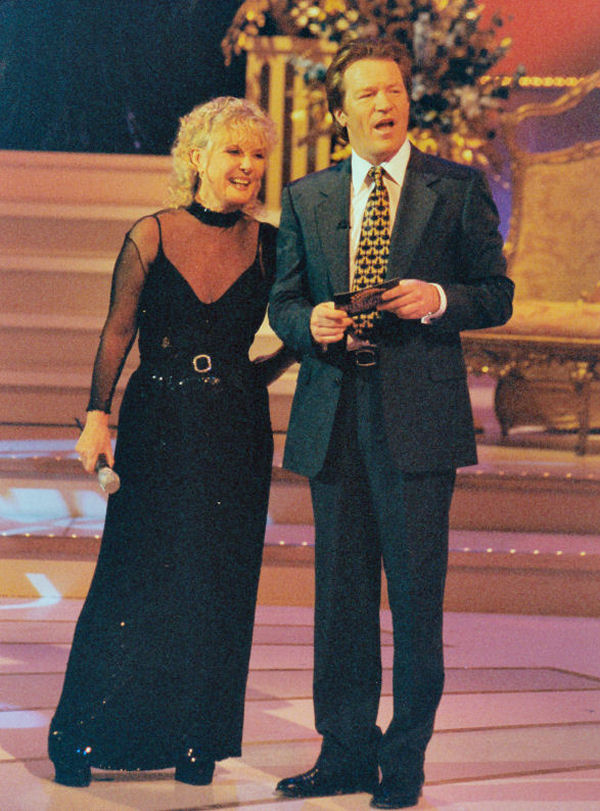 With Jim Davidson on the Generation Game